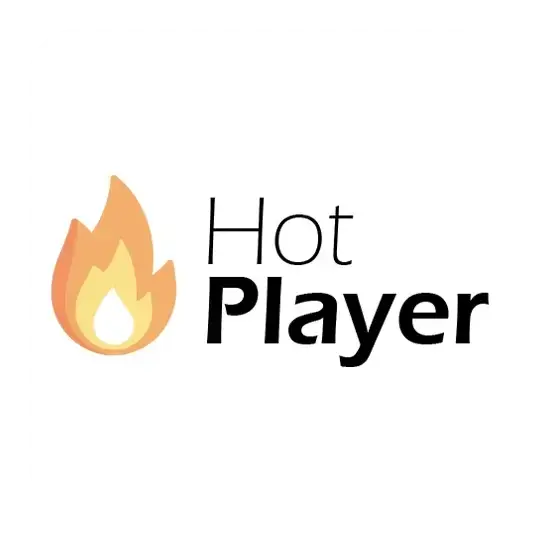 Hot Player / Hot IPTV app logo for Samsung, LG and Sony smart TV setup